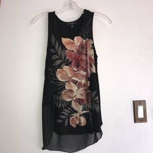 B.L.E.U. Floral Tank Top